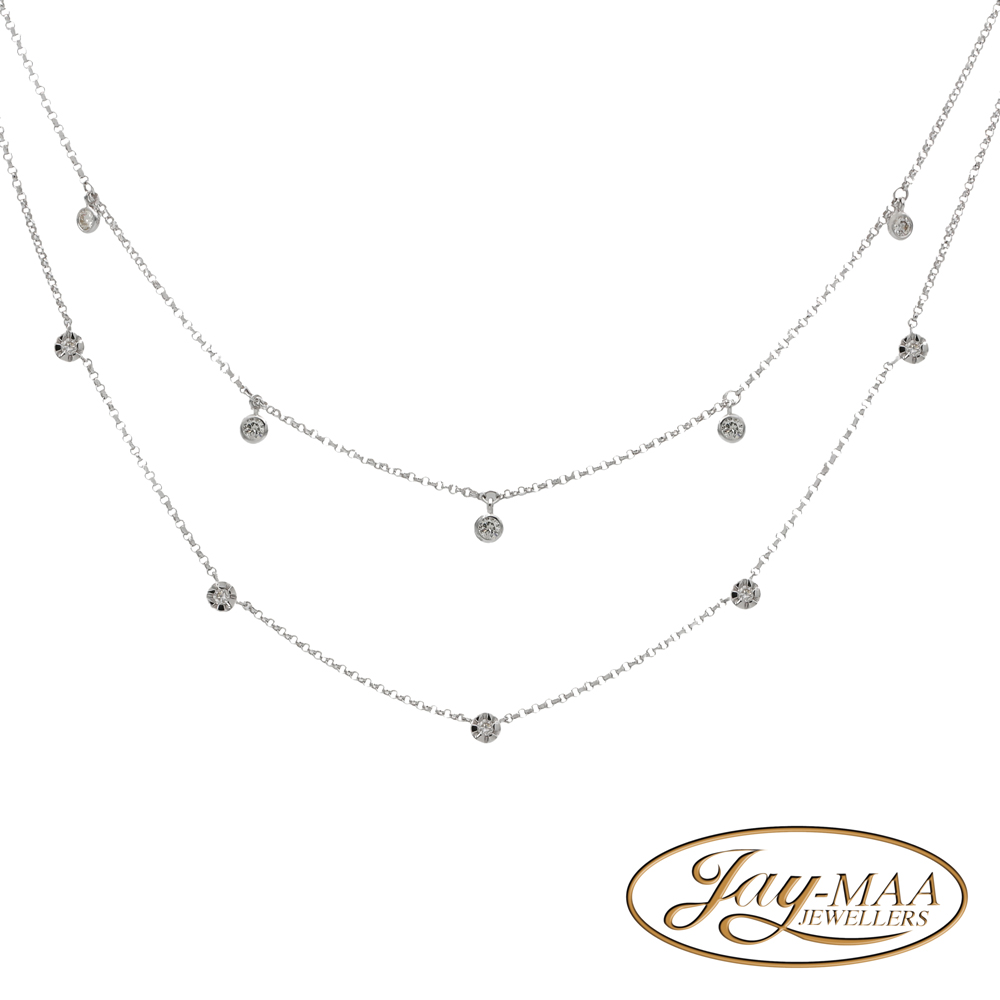 Jewellery-Ad-Social-Media-Jay-Maa-Jewellers-White-Gold-Diamond-Necklace Jewellery-Ad-Social-Media-Jay-Maa-Jewellers-White-Gold-Diamond-Necklace
